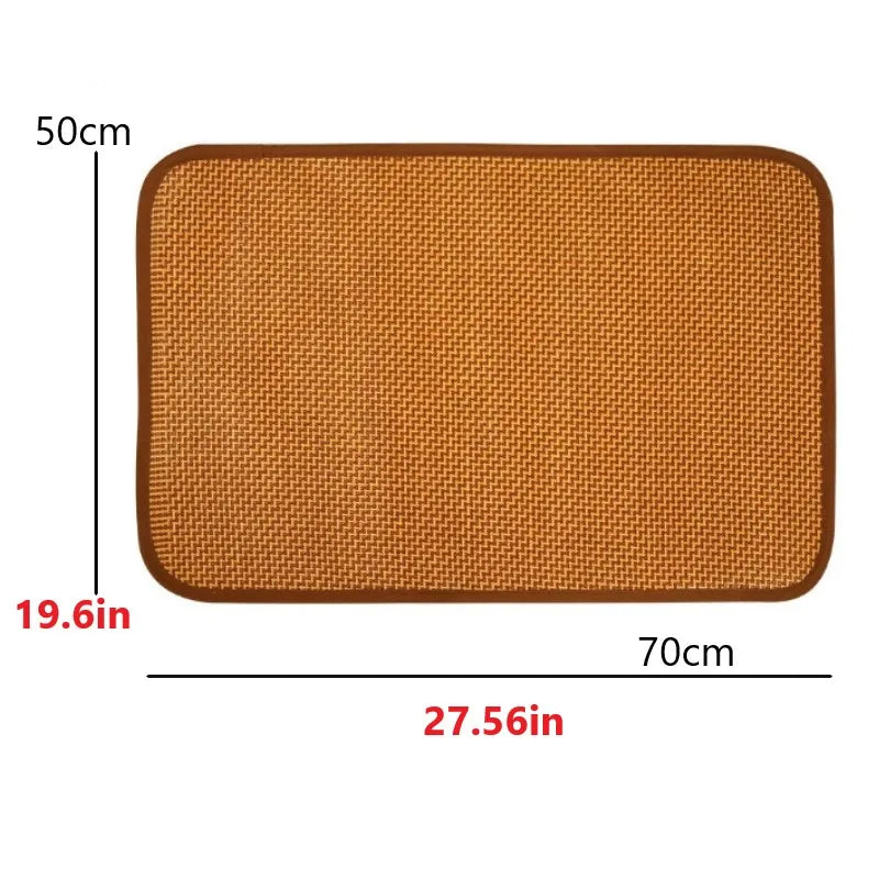 Cooling Dog Mat - Extra Large Bamboo Ice Pad for Pets