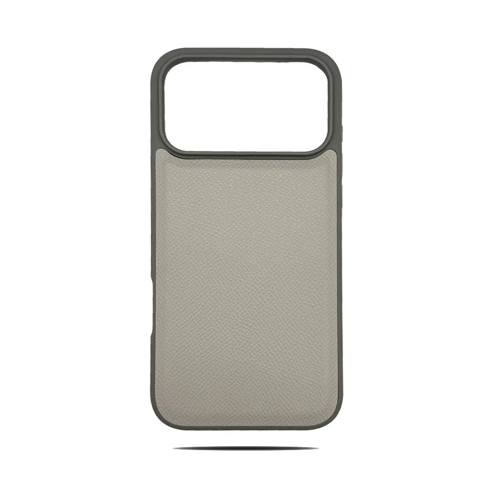 Stylish Orange PU Leather Phone Case for iPhone 17 Series