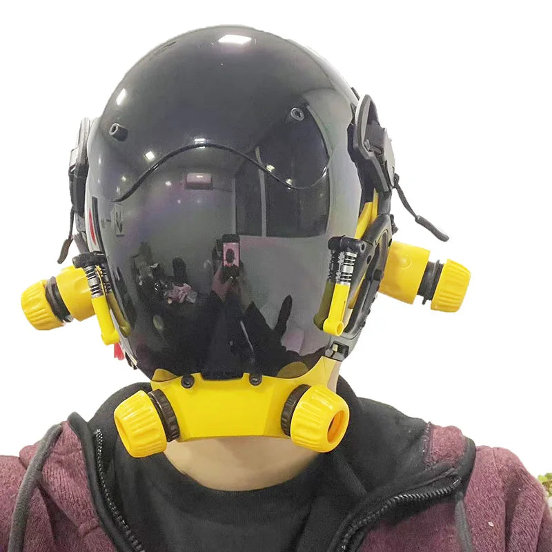 JAUPTO Cyberpunk Party Mask - Stand Out at Halloween & Events