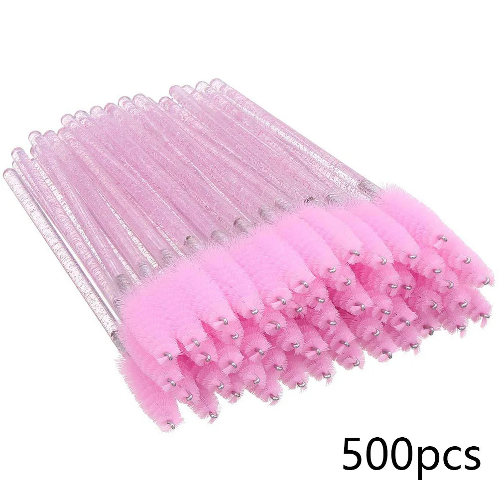 Disposable Eyelash Brush Applicators - Perfect for Extensions & Brows