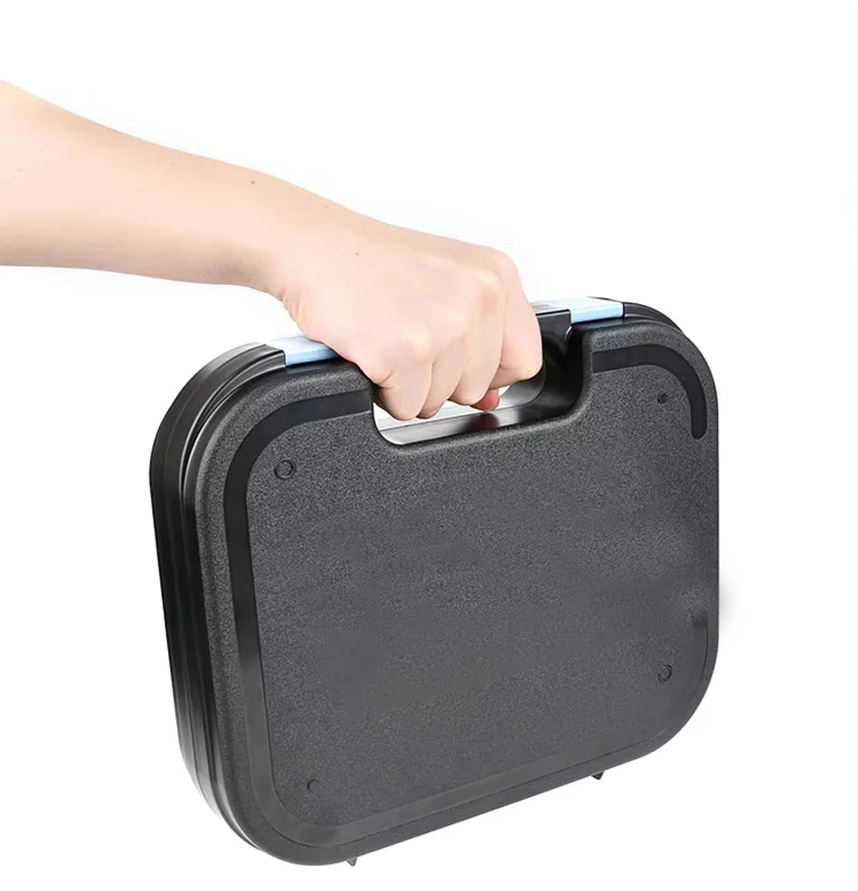 Secure Tactical Pistol Case - Hard Shell with Foam Lining