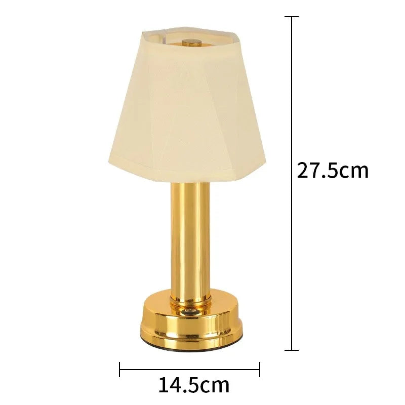 Portable Cordless LED Table Lamp - Dimmable and Rechargeable