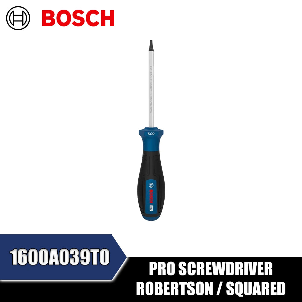 Bosch PRO Robertson Squared Screwdriver for High Power Transfer