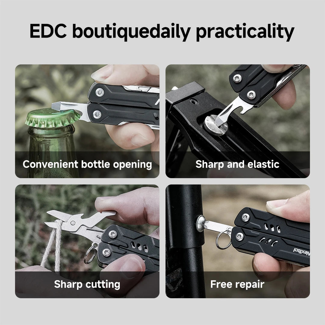 NexTool Mini Sailor 10-in-1 Folding Multi-Tool - Portable EDC Tool