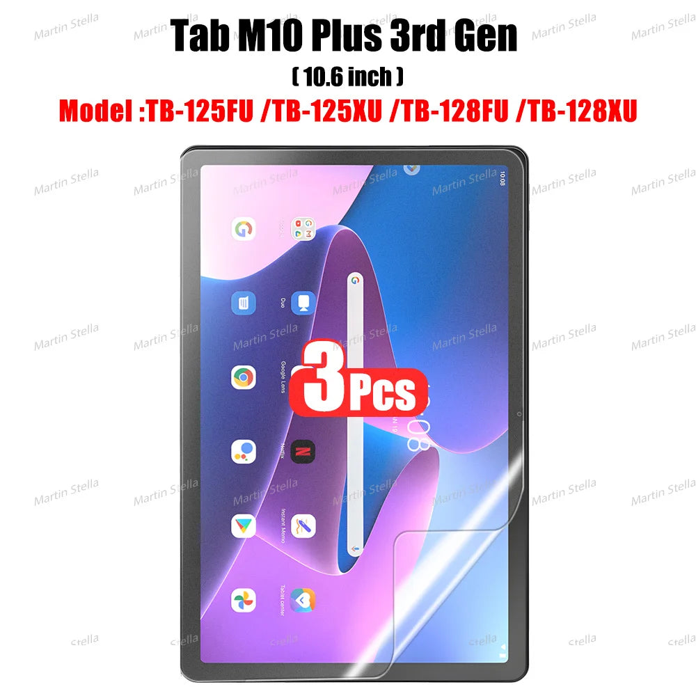 Paper Feel Screen Protectors for Lenovo Tab Series - 3 Pack