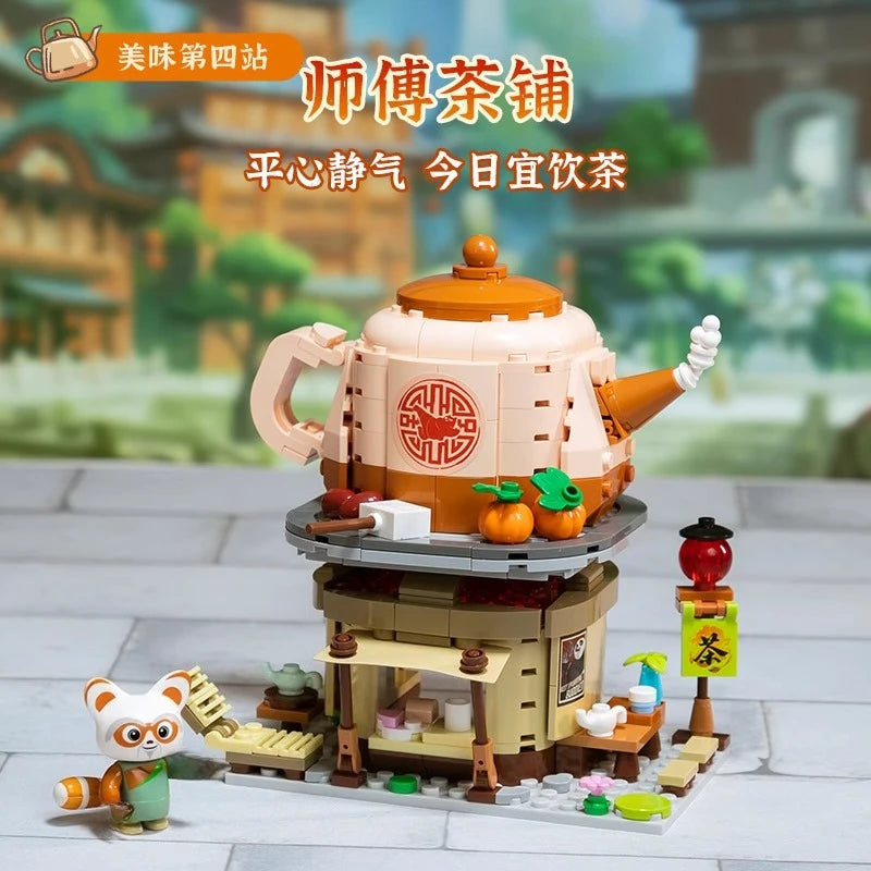 Pantasy Building Blocks Kung Fu Panda Model Toy - Creative Fun!