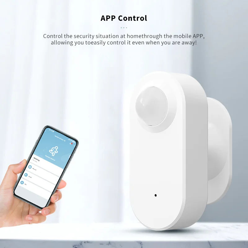Tuya Zigbee WiFi Motion Sensor - Smart Home App Control