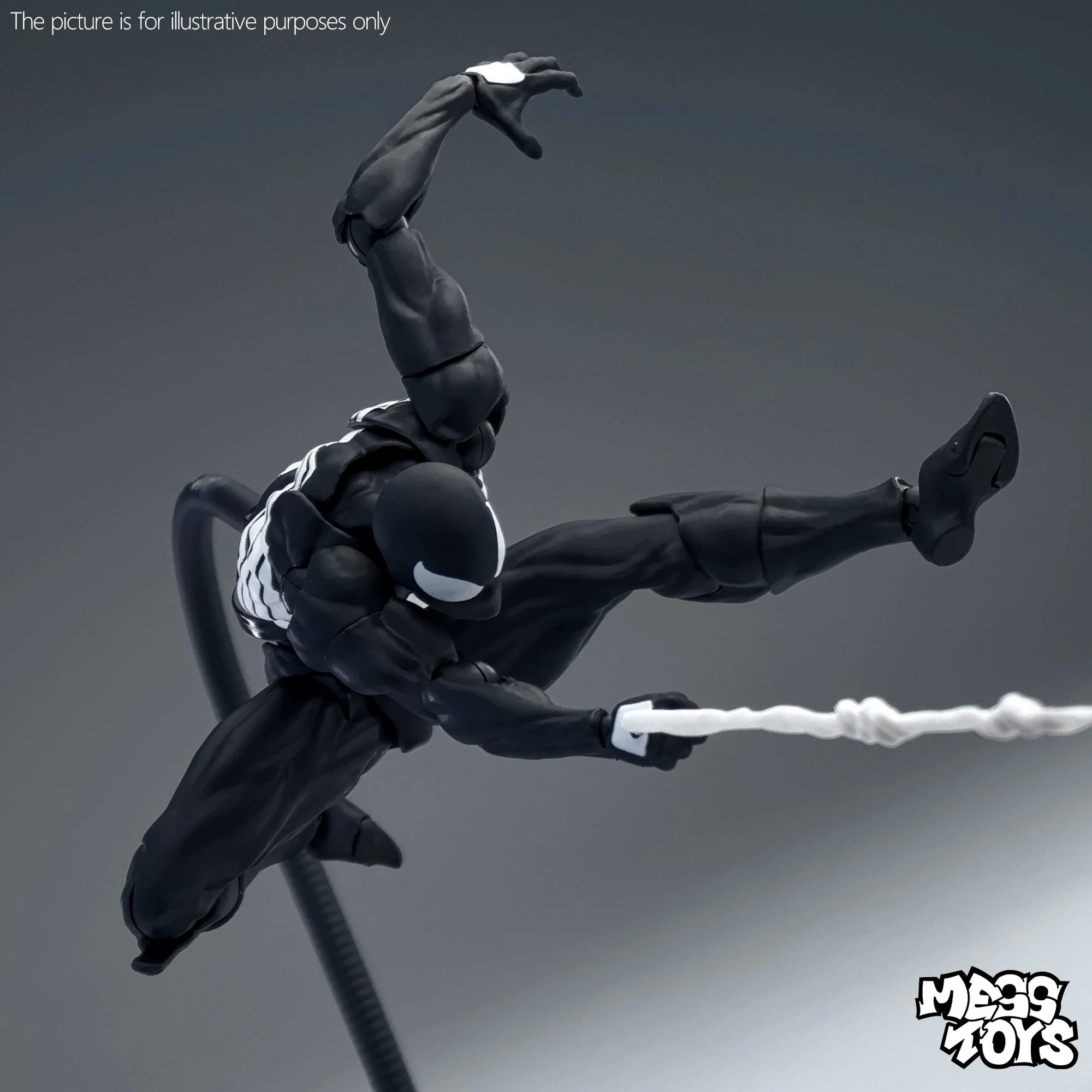Black Suit Spider-Man Action Figure - Ultimate Collector's Edition
