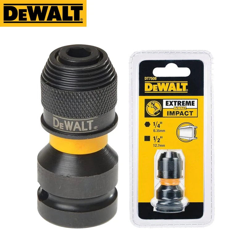 DEWALT 1/4" Hex to 1/2" Square Impact Adapter Tool Accessories