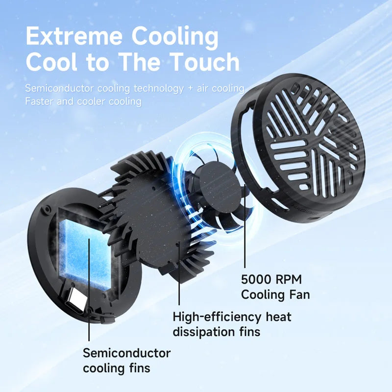 Hagibis Magnetic Phone Cooler: Ultimate Cooling for Mobile Gaming