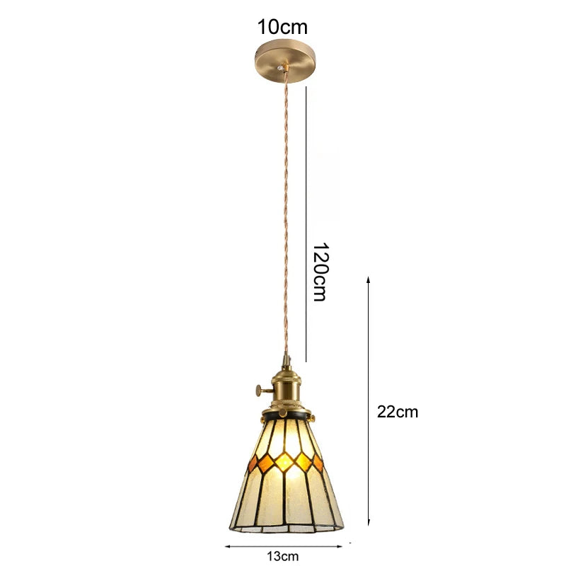 Nordic Retro Green Pendant Light for Stylish Home Decor