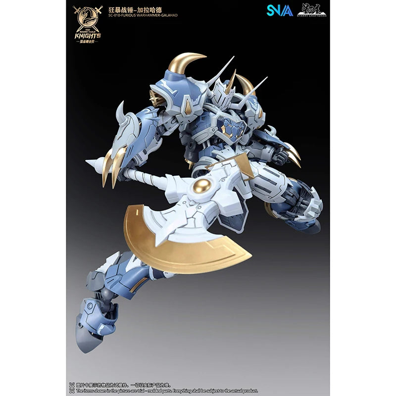 Snaa Furious Hammer Galahad Action Figure - Knights of the Round Table