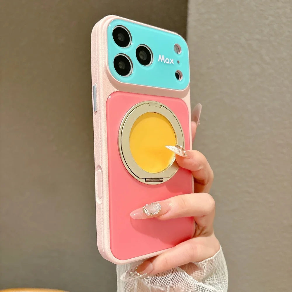 Magnetic Shockproof Camera Protection Case for iPhone 14/15 Pro Max