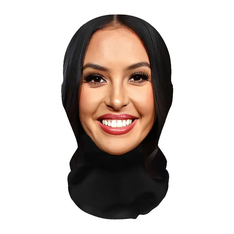 3D Realistic Full Face Halloween Mask - Funny Celebrity Balaclava