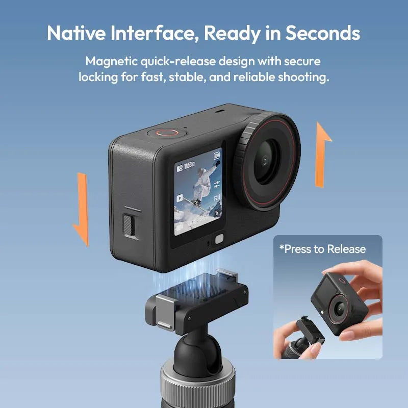 Ulanzi MT95 Mini Tripod & Selfie Stick for Action Cameras
