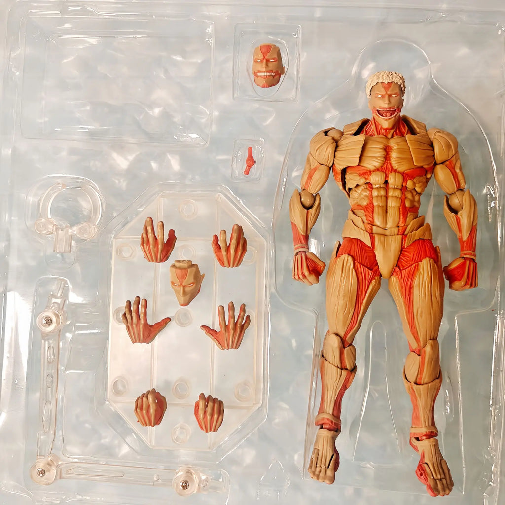 Armored Titan Action Figure - Premium PVC Model for Collectors