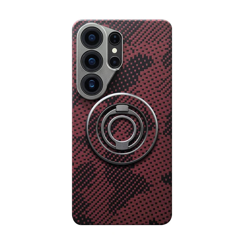 Slim Carbon Fiber Case for Samsung Galaxy S26 Ultra - Honeycomb Finish