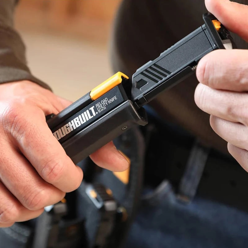 ToughBuilt Reload Utility Knife with Quick-Change Blade Mechanism