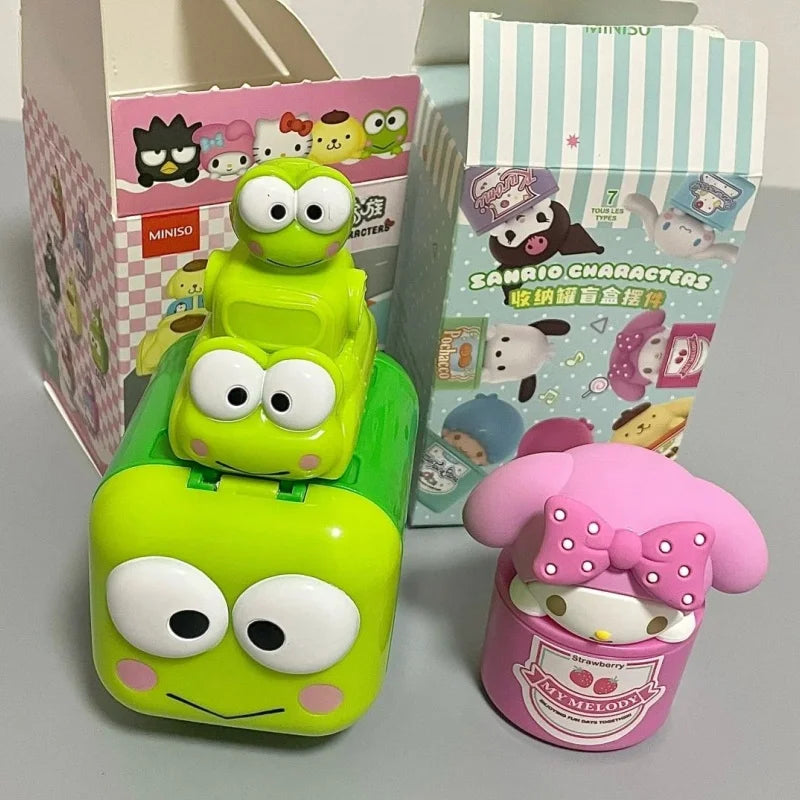 Kawaii Sanrio Character Car Toy Figure - Collectible Blind Box