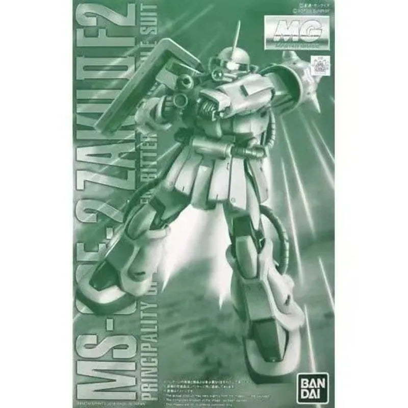 Bandai MG 1/100 MS-06F-2 Zaku II Action Figure Model Kit
