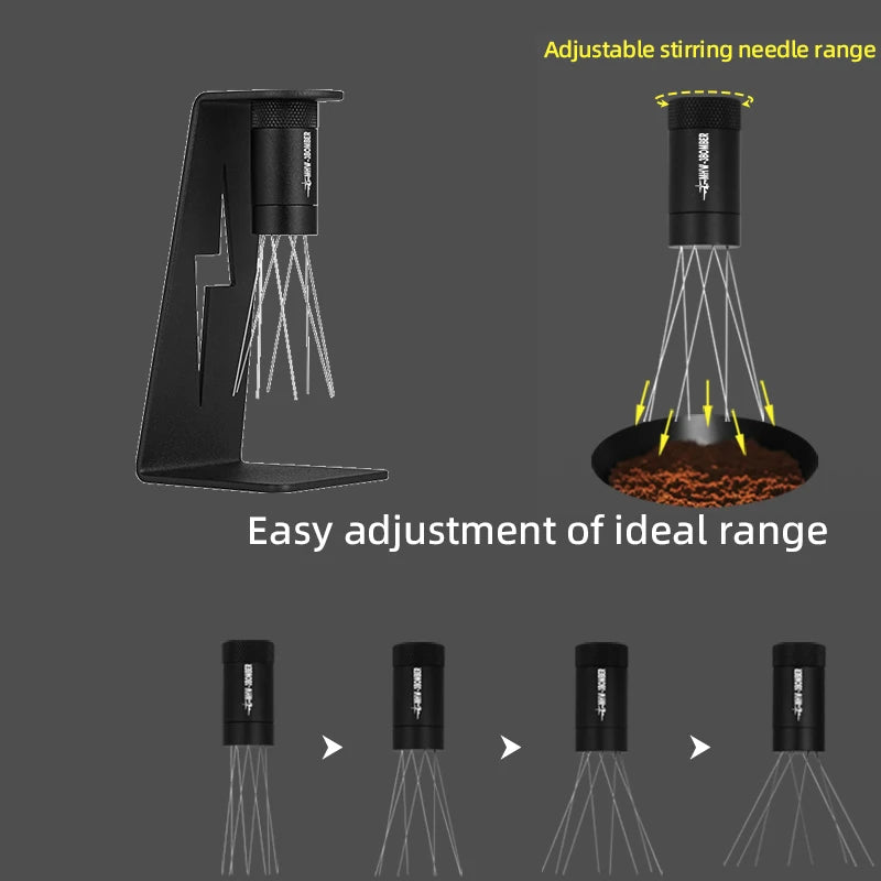 MHW-3BOMBER Espresso Puck Screen Kit & Magnetic Coffee Stirrer