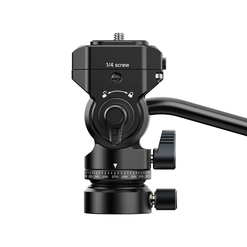 Ulanzi U190 II Fluid Tripod Head - Smooth Video Recording Support