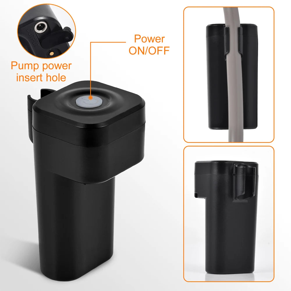 Rechargeable Portable Outdoor Camping Shower Pump - Ideal for Travel & Pet Care