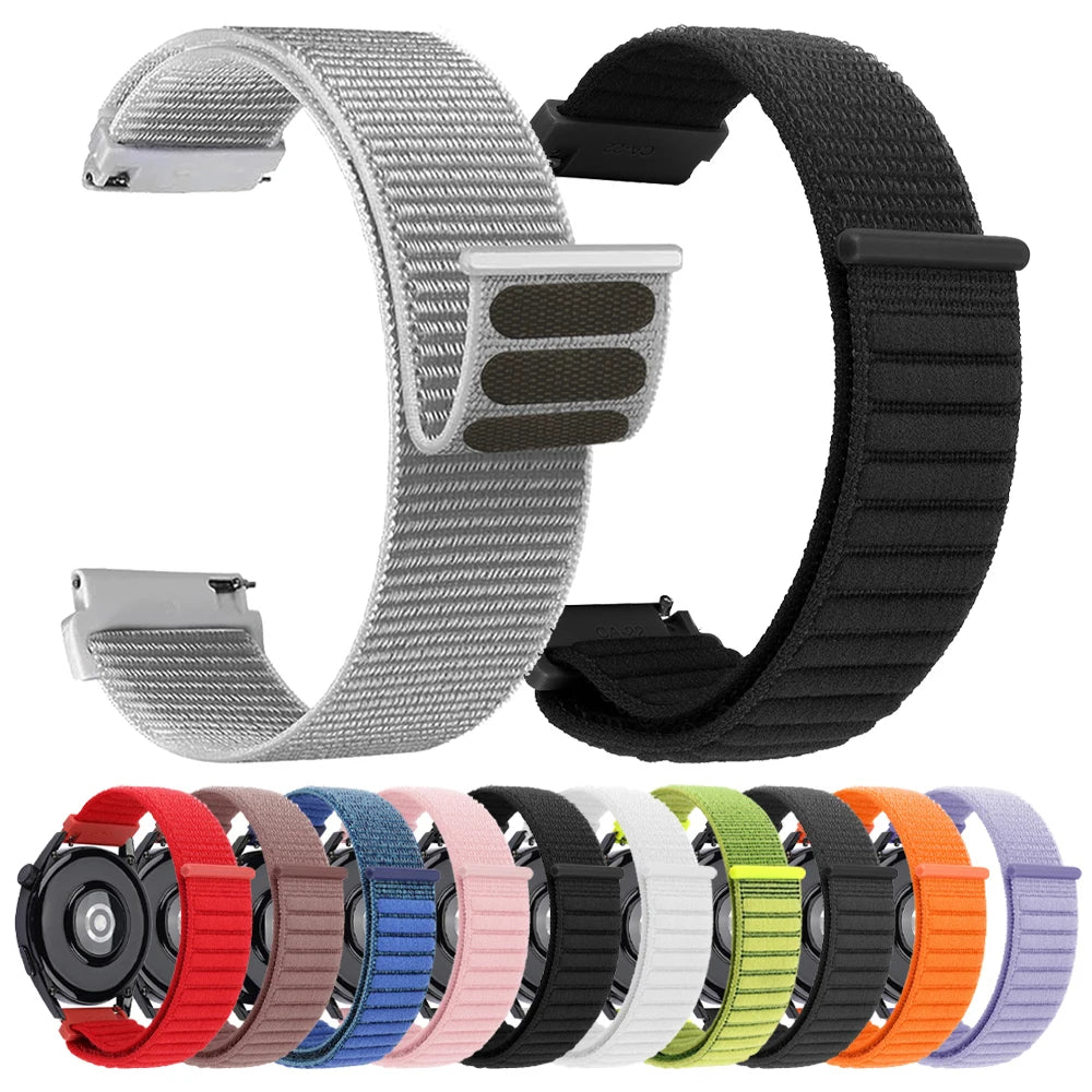 Comfortable Nylon Loop Strap for Garmin Venu & Forerunner Watches
