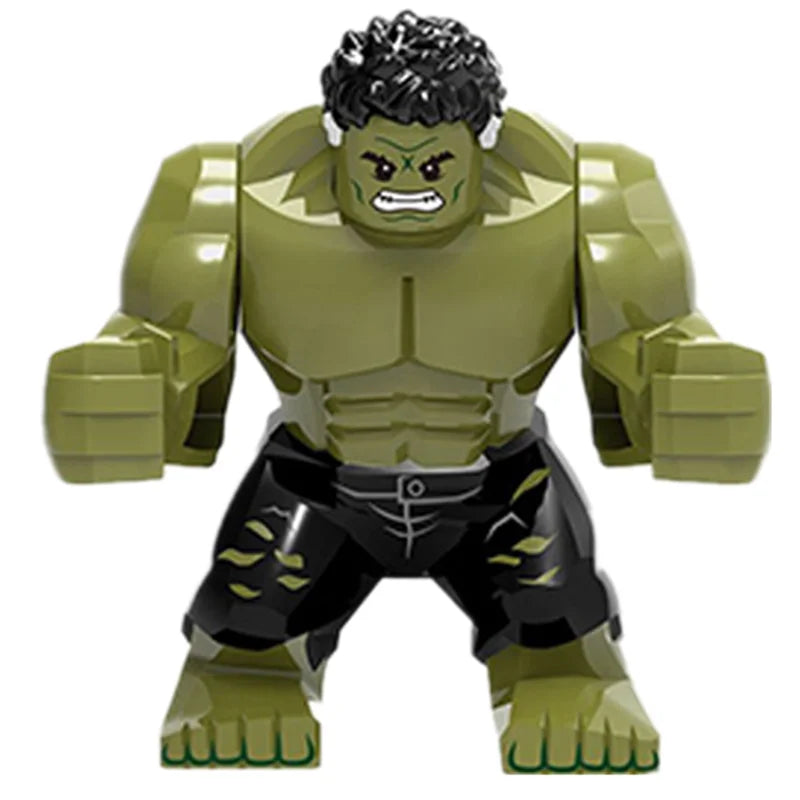 Blind Box Mini Building Blocks Superhero Figures Gift Set