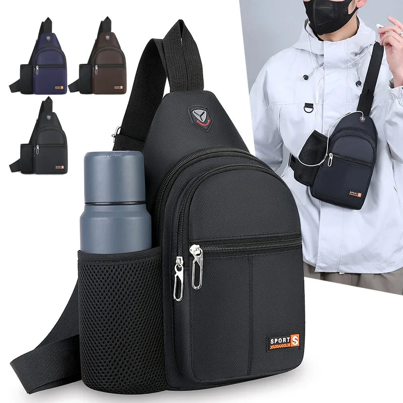 Waterproof Crossbody Bag - Stylish Chest Bag for Travel & Daily Use