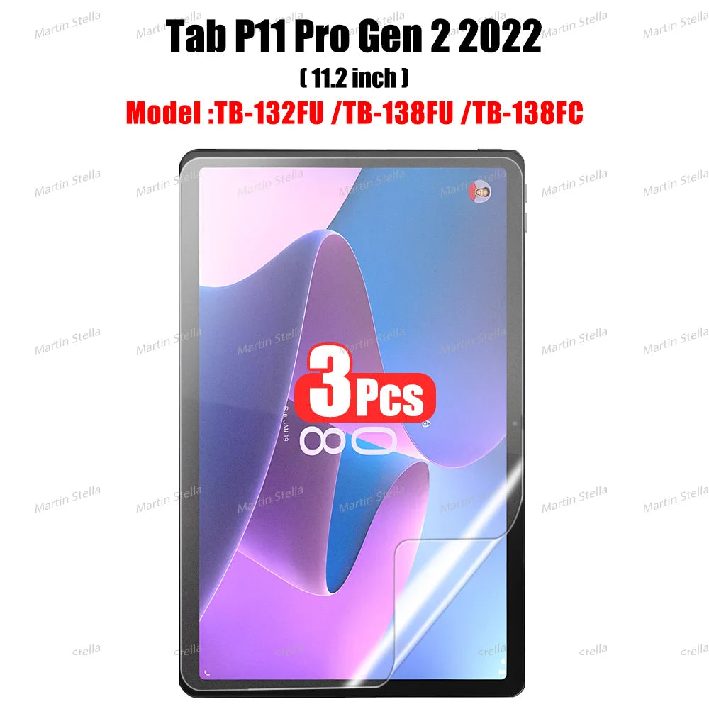 Paper Feel Screen Protectors for Lenovo Tab Series - 3 Pack