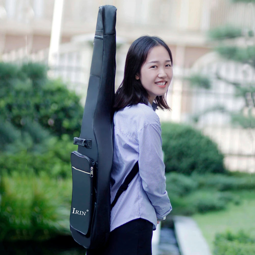 Waterproof Guitar Gig Bag with Adjustable Straps - 39 Inch Protection