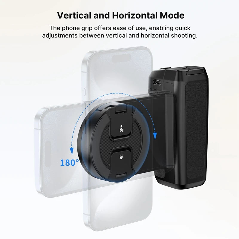 Ulanzi MA35 Selfie Phone Grip with Bluetooth Shutter & Stabilizer