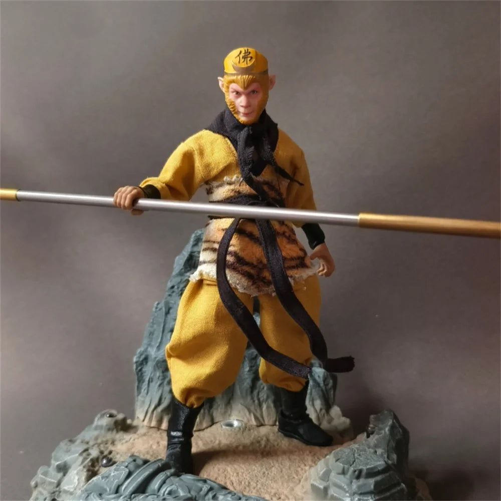 Sun Wukong 1/12 Scale Mythical Figure Clothing Set - 6 Inch Action Accessory