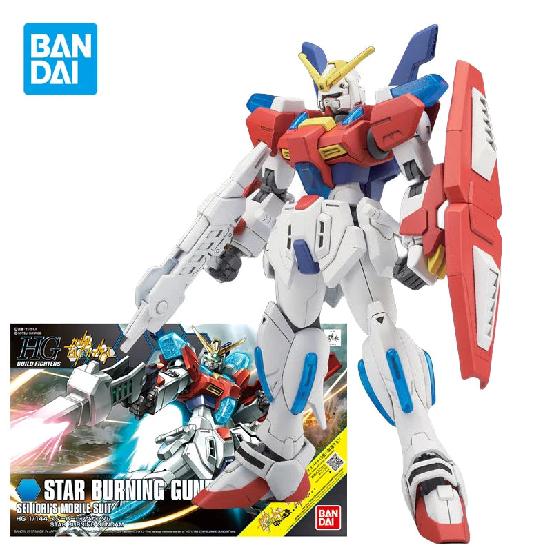 Bandai HG Star Burning Gundam Action Figure Model Kit