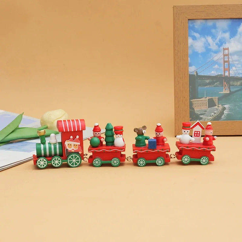 Festive Christmas Train Decoration - Joyful Home Ornament 2025