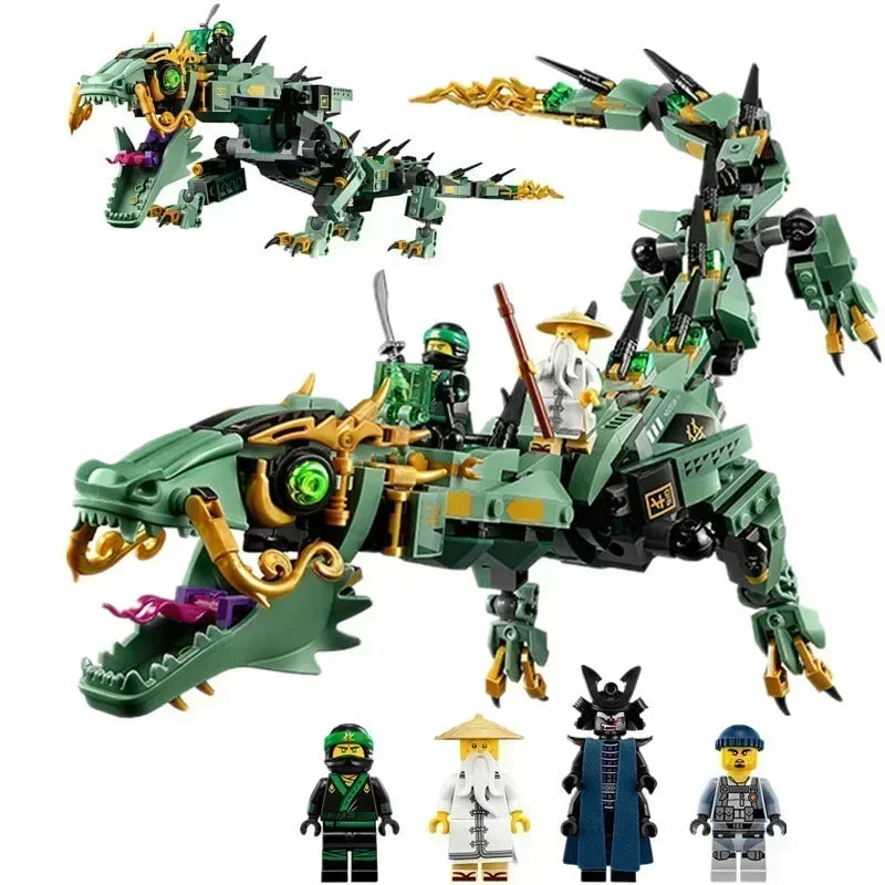 Thunderfang Dragon Battle Arena Building Blocks – Unleash Epic Adventures