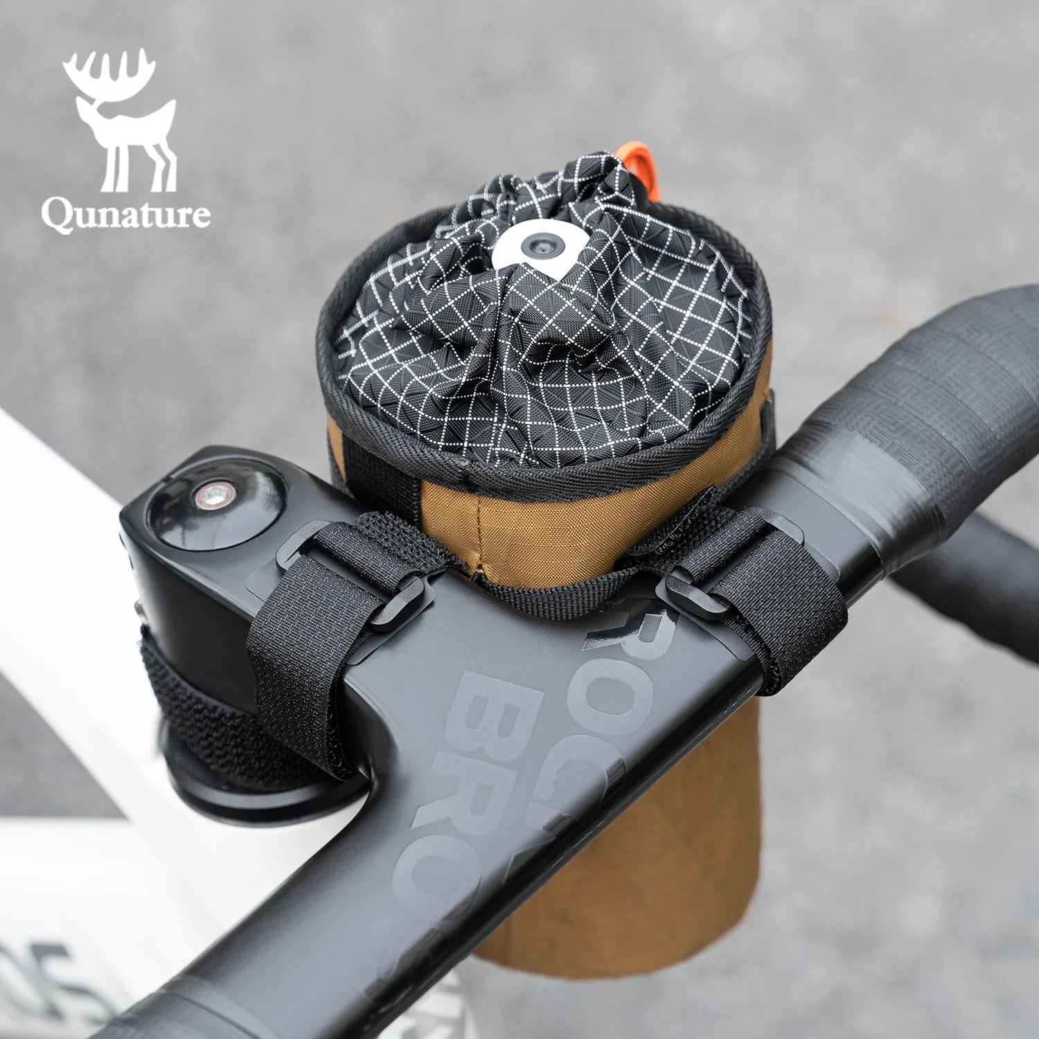Qunature Insulated Foldable Crossbody Sling Bag for Biking