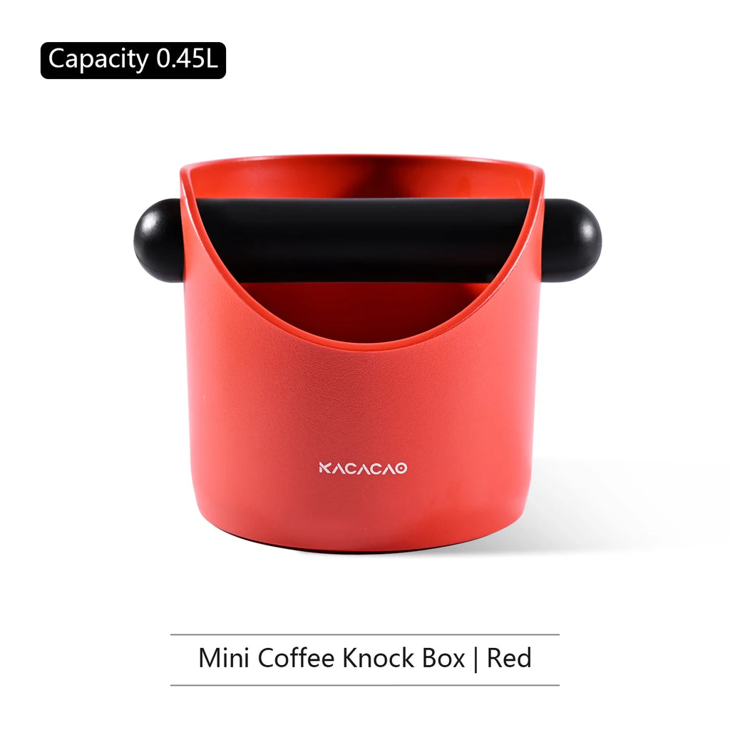 KACACAO Coffee Knock Box with Removable Waste Bin & Anti-Slip Pads