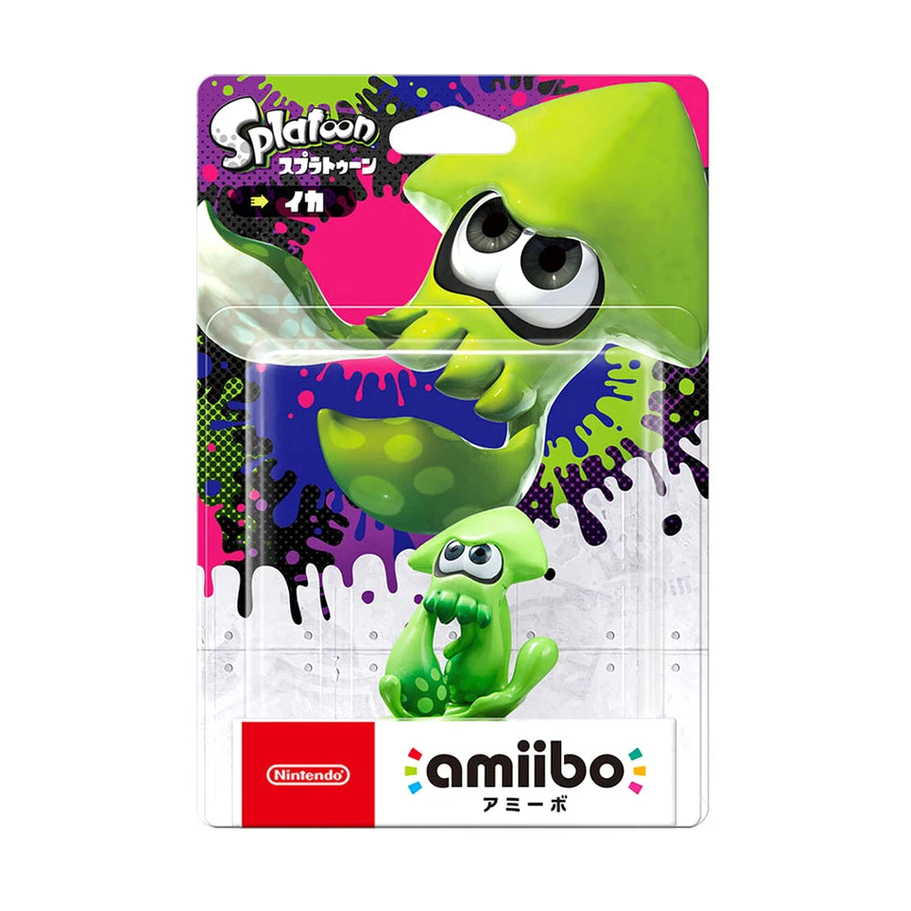 Nintendo Amiibo Figurine - Splatoon Series Inkling Girl & Squid