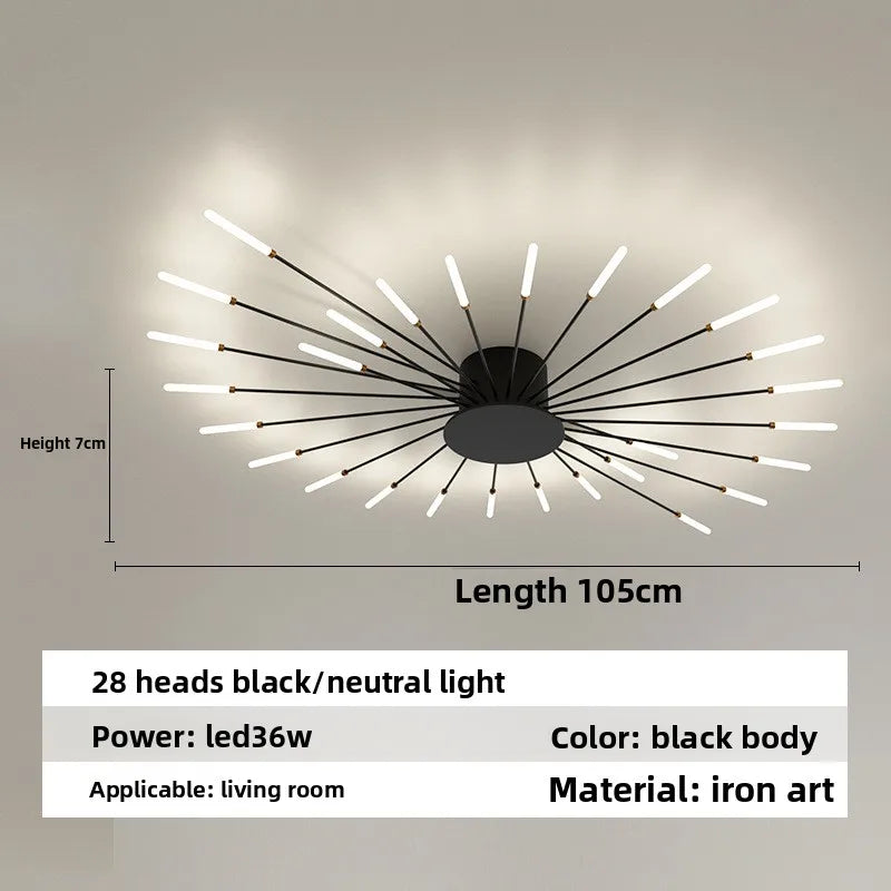 Nordic LED Ceiling Light Fixture - Modern Home Decor Lighting