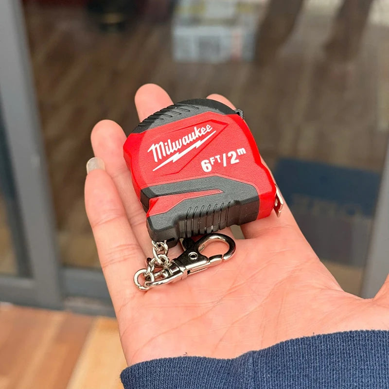 Milwaukee 6ft Keychain Tape Measure – Durable & Portable Tool