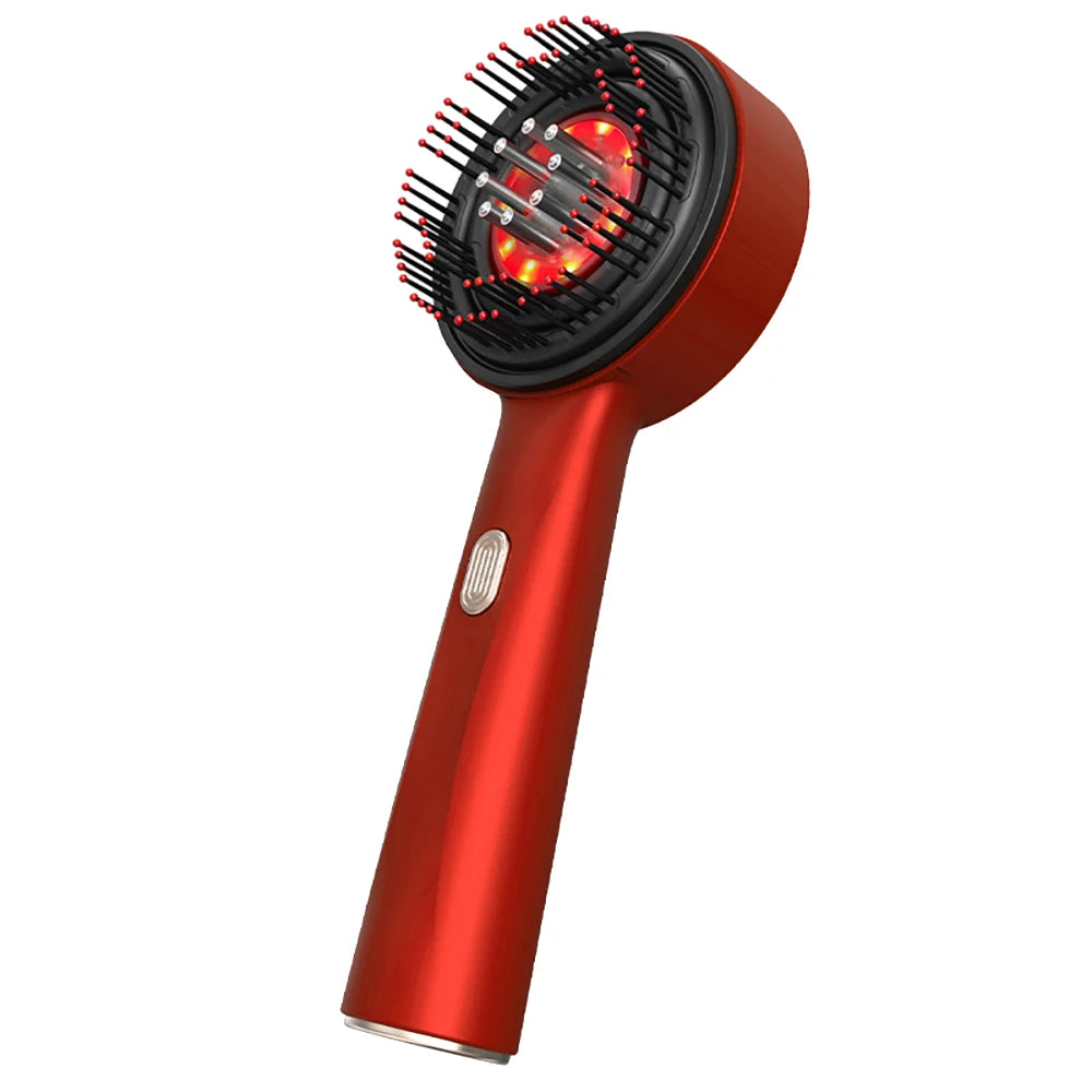Electric Scalp Massager with Red Light Therapy for Hair Growth