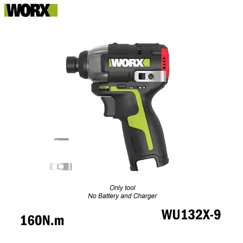 WORX WU132X Brushless Cordless Electric Impact Driver & Drill