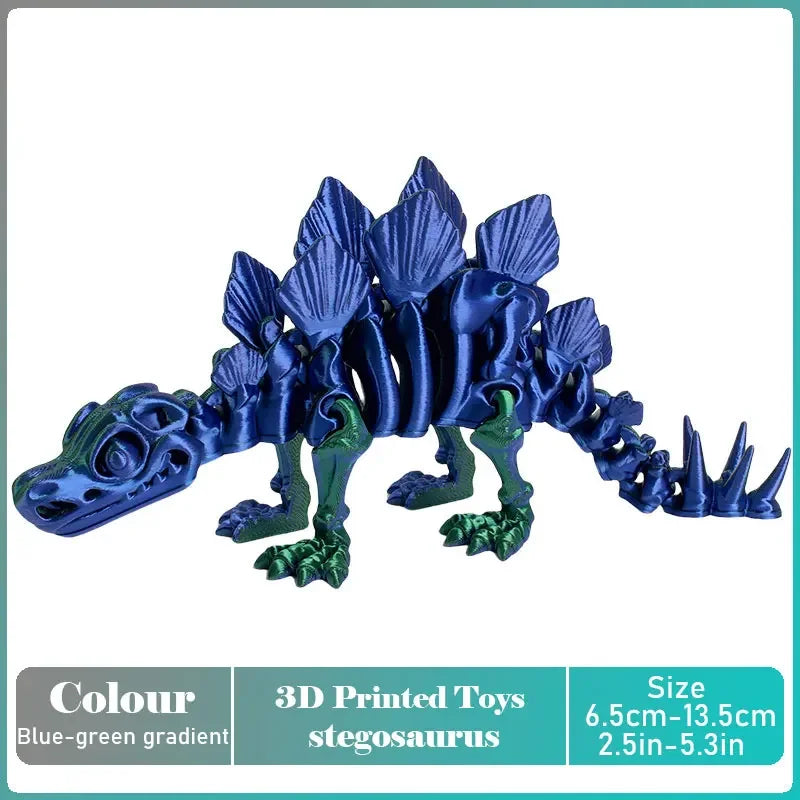3D Printed Tyrannosaurus Rex Model | Movable Realistic Desktop Decoration