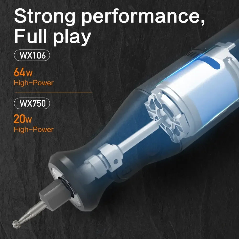 Worx Mini Rotary Tool 8V - Cordless Engraving & Grinding Power Tool