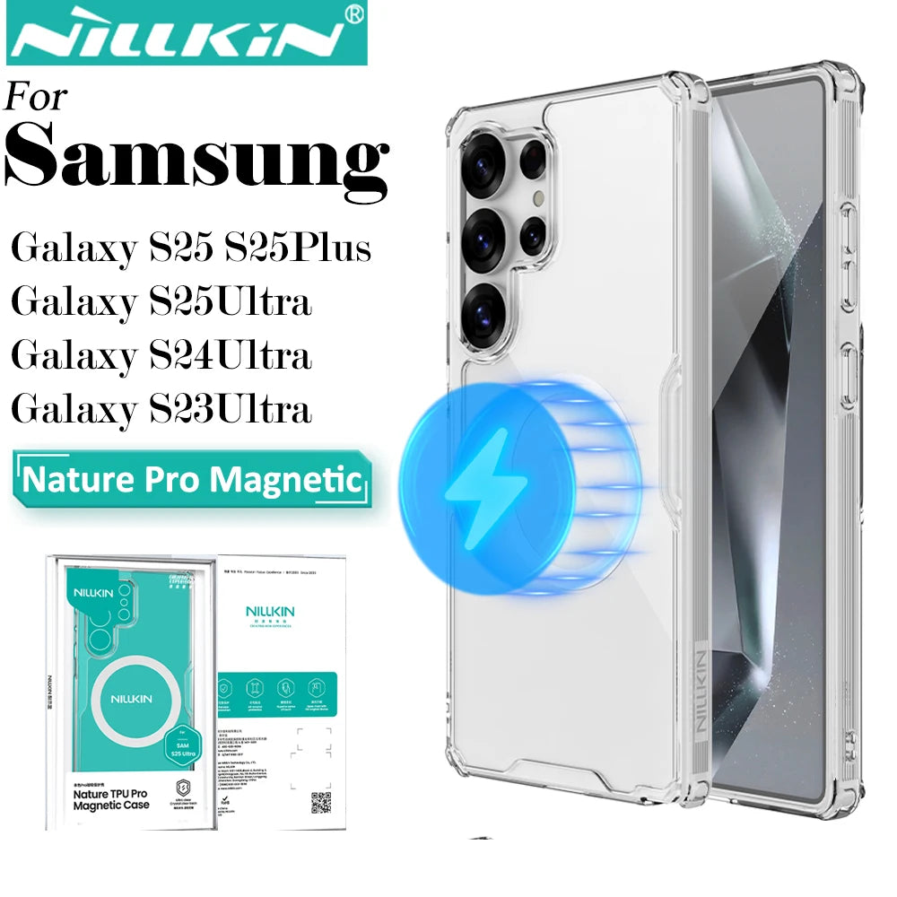 Nillkin TPU MagSafe Case for Samsung Galaxy S23/S24/S25 - Stylish Protection