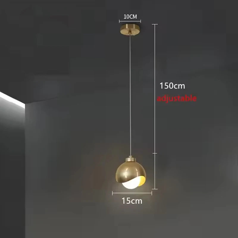 Modern Crystal Pendant Light for Luxury Bedrooms & Living Rooms