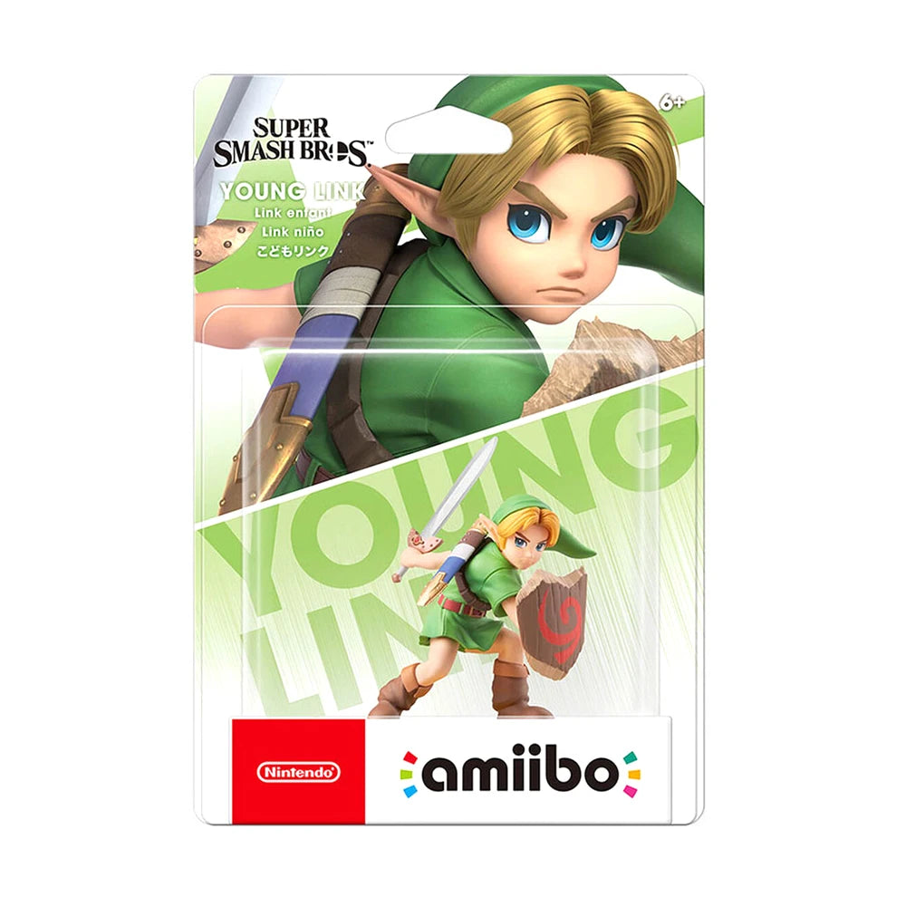 Nintendo Amiibo Figure: Super Smash Bros. Zelda & Young Link