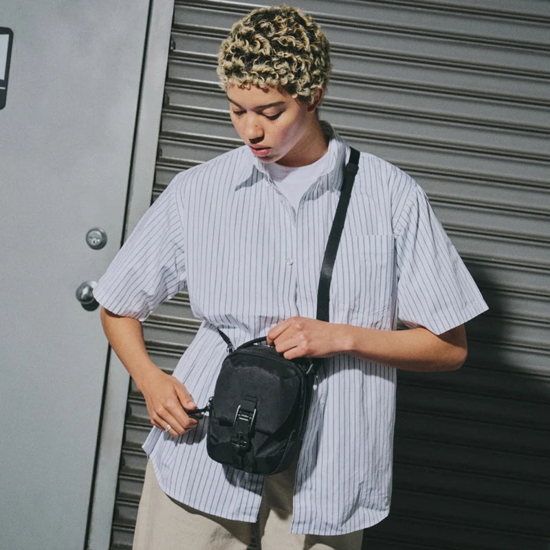 Water-Resistant X-Pac Nylon 2.4L Messenger Bag - Versatile Crossbody